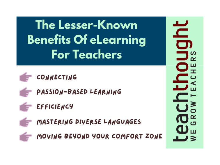 lesser-known benefits of eLearning for teachers