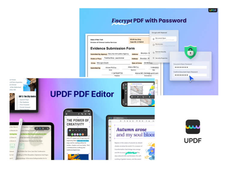 Updf features