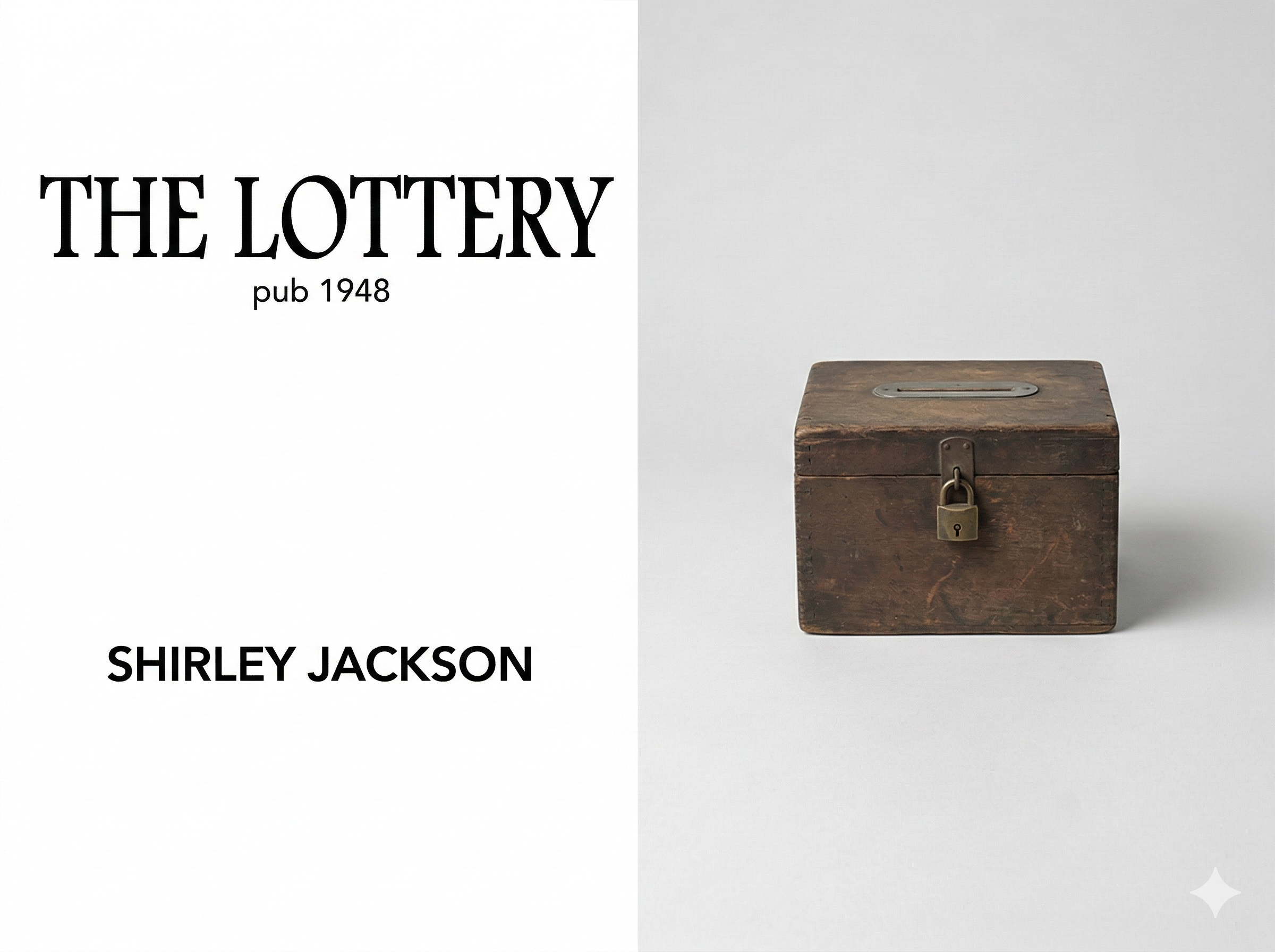 The Lottery Anticipation Guide | Agree/Disagree Discussion Activity | Grades 8-10