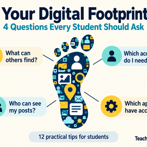 12 Tips For Students To Manage Their Digital Footprints